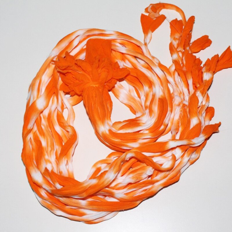 5pcs Double Color Nylon Stocking Flower Material Tensile Stocking Material Accessory Handmade Home DIY Nylon Flower Crafts: 8