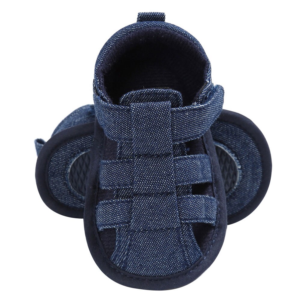 Zomer Kinderen Schoenen Gesloten Teen Peuter Jongens Sandaal Orthopedische Sport Pu Leer Jongens Sandalen Antislip Zachte bodem: Blue / 3-6M