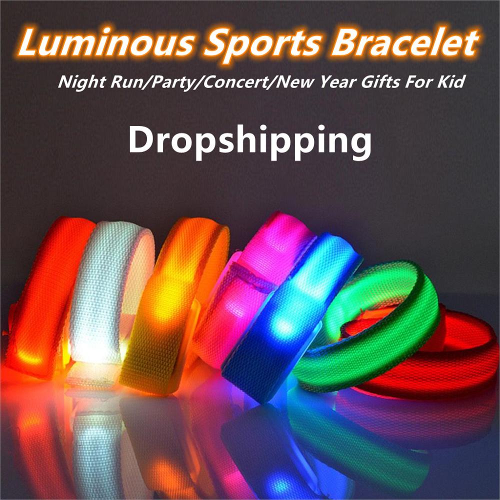 Pols Licht Armband Led Flash Armband Armband Hand Party Party Light Glow Party Night Sport Dancing Glowing Armband