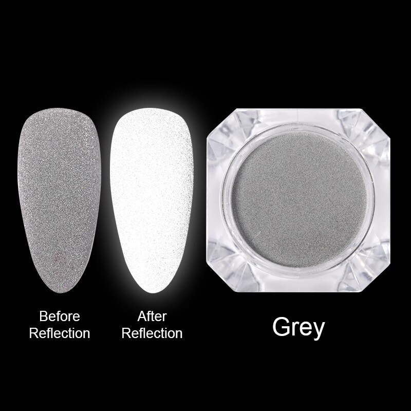Clorful Opal Jelly lentejuelas brillo de uñas copos oro plata Holographics polvo brillante polvo arte uñas decoración DIY manicura: 8