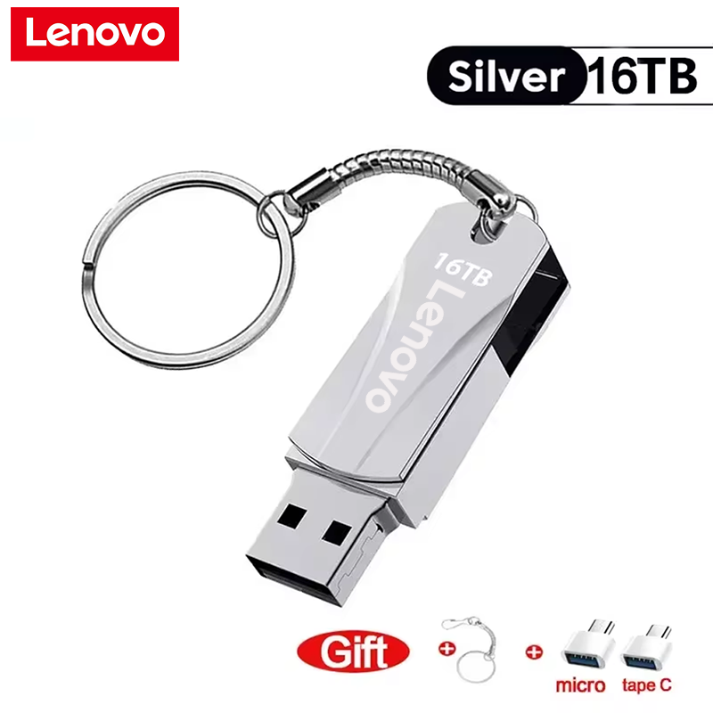 Lenovo 16TB USB Stick 8TB U Disk Hoge Snelheid Overdracht Metalen Draagbare SSD Pendrive Cle USB 3.0 Pen Drive Memoria 4TB U Flash Drive: Optie 10
