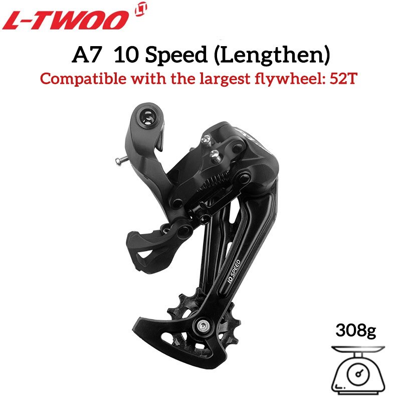 LTWOO AX/AT/A7/A5 Derailleurs Trigger Groupset 9/10/11/12S Shifter Lever Rear Derailleur Switches Compatible SRAM and SHIMANO: A7 10S RDL