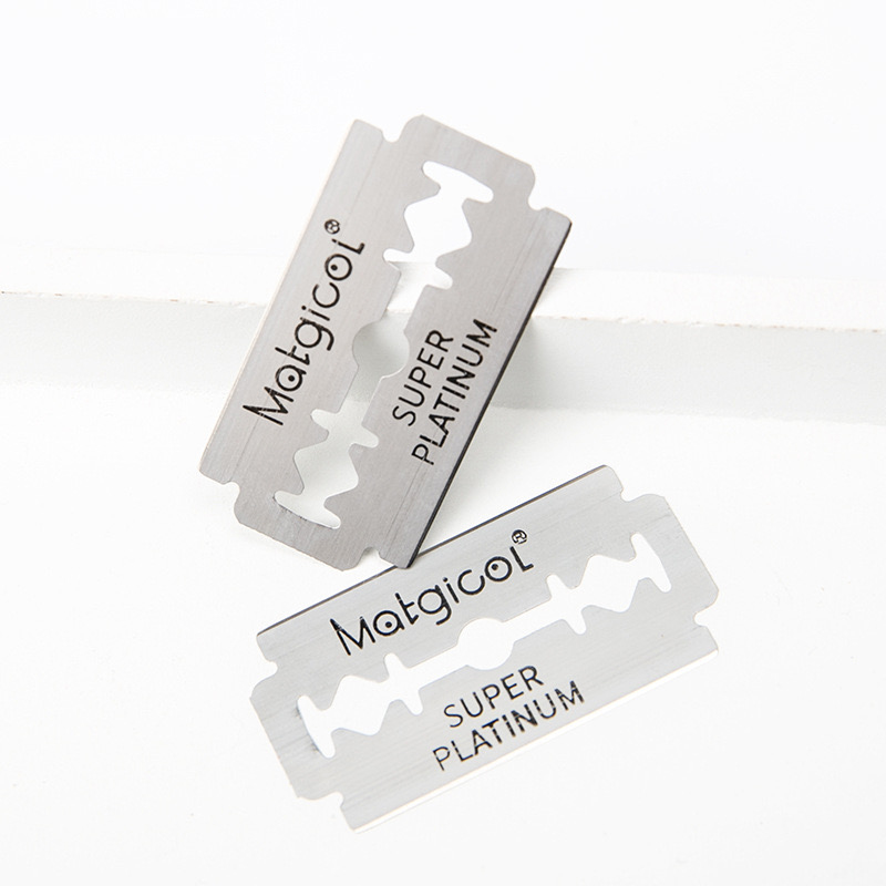 50/100PCS mens razor blade Swedish stainless steel barber double edge razor blade Razor Blades For Double Edge Razor