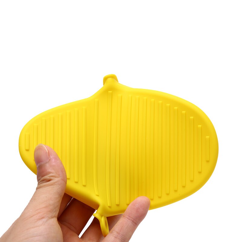 2 stücke Silikon Handschuhe Ofen Wärme Isoliert Finger Handschuhe Kochen Mikrowelle Nicht-Unterhose Greifer Topf Halfter Küche Backen Werkzeug