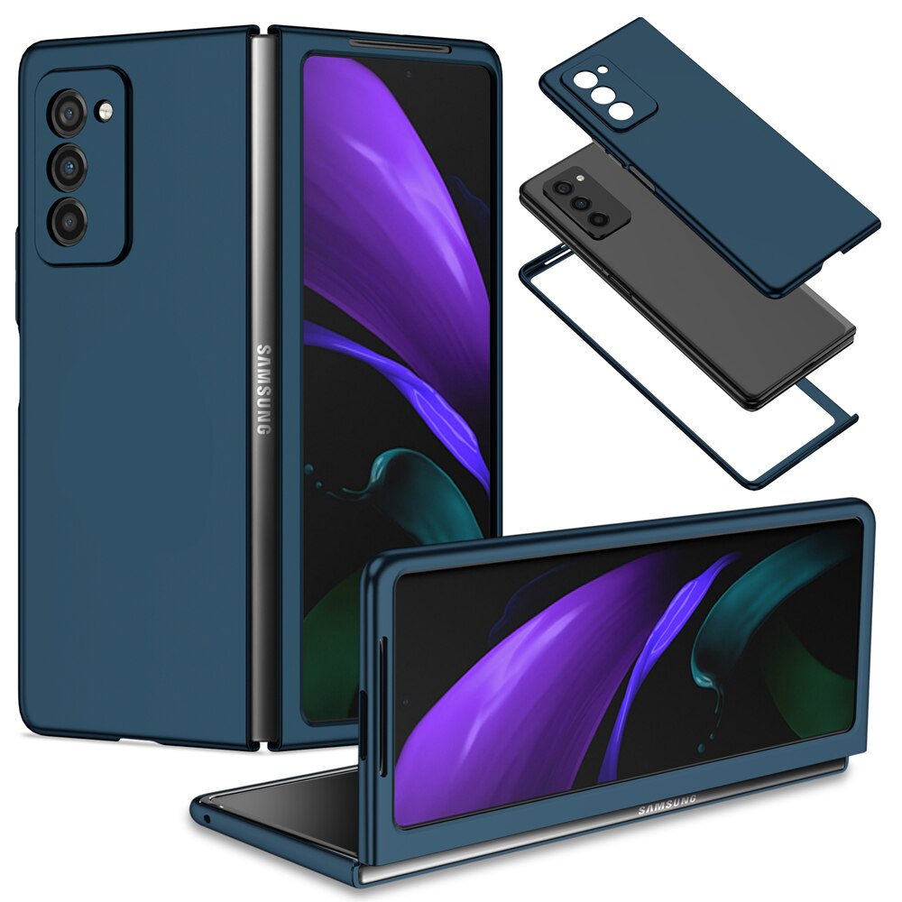 Shockproof PC Bumper Fundas Coque Case for Samsung Galaxy Z Fold2 Zfold Fold 2 Zfold2 5G 7.6 Inch Cover Protective Shell