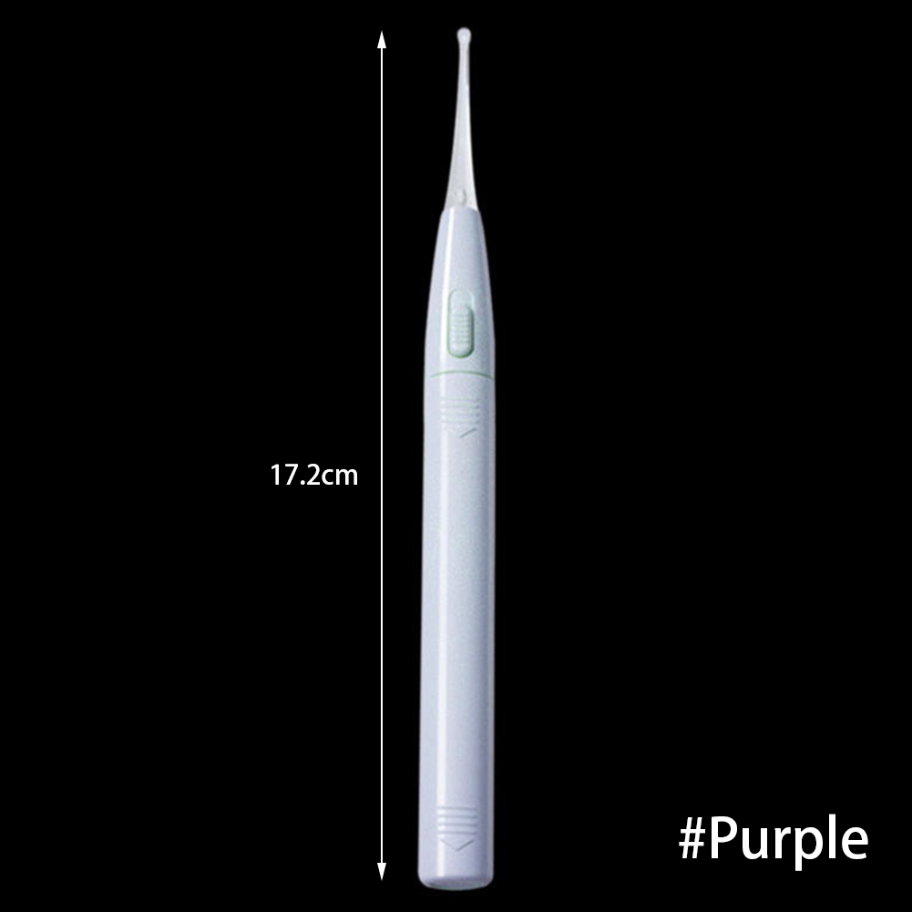 Cure-oreilles en silicone pour bébé, cure-oreilles lumineux, élimination de la cire, Curette légère, doux, soins de santé: Purple