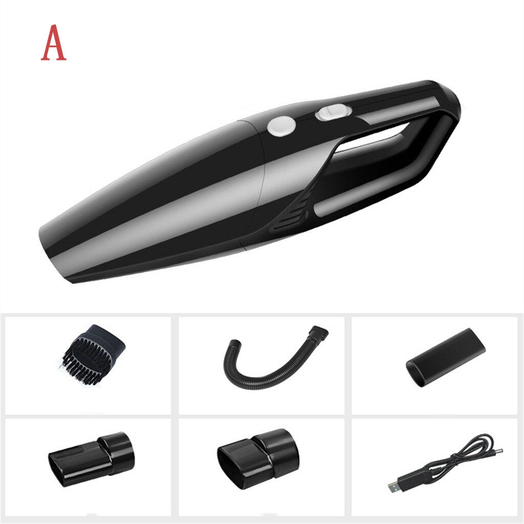 Handheld Vacuum Cordless or Wired Powerful Cyclone Suction Portable Rechargeable Vacuum Cleaner easy using Quick Charge Wet Dry:  A wireless