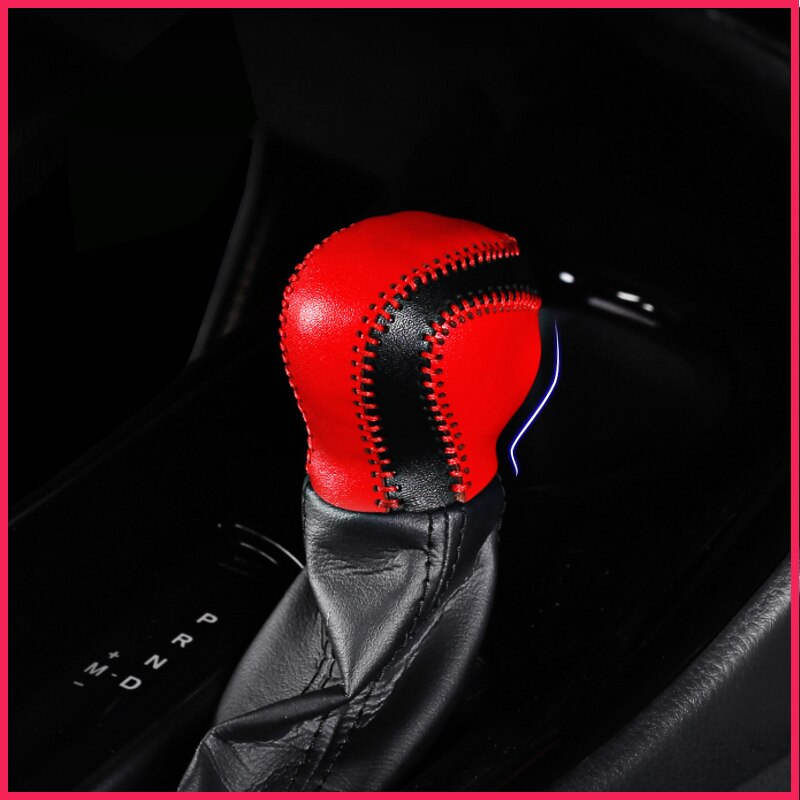 For Toyota CHR C-HR Gear cover modified special gear set gear set decorative leather hand brake gear set Accessories