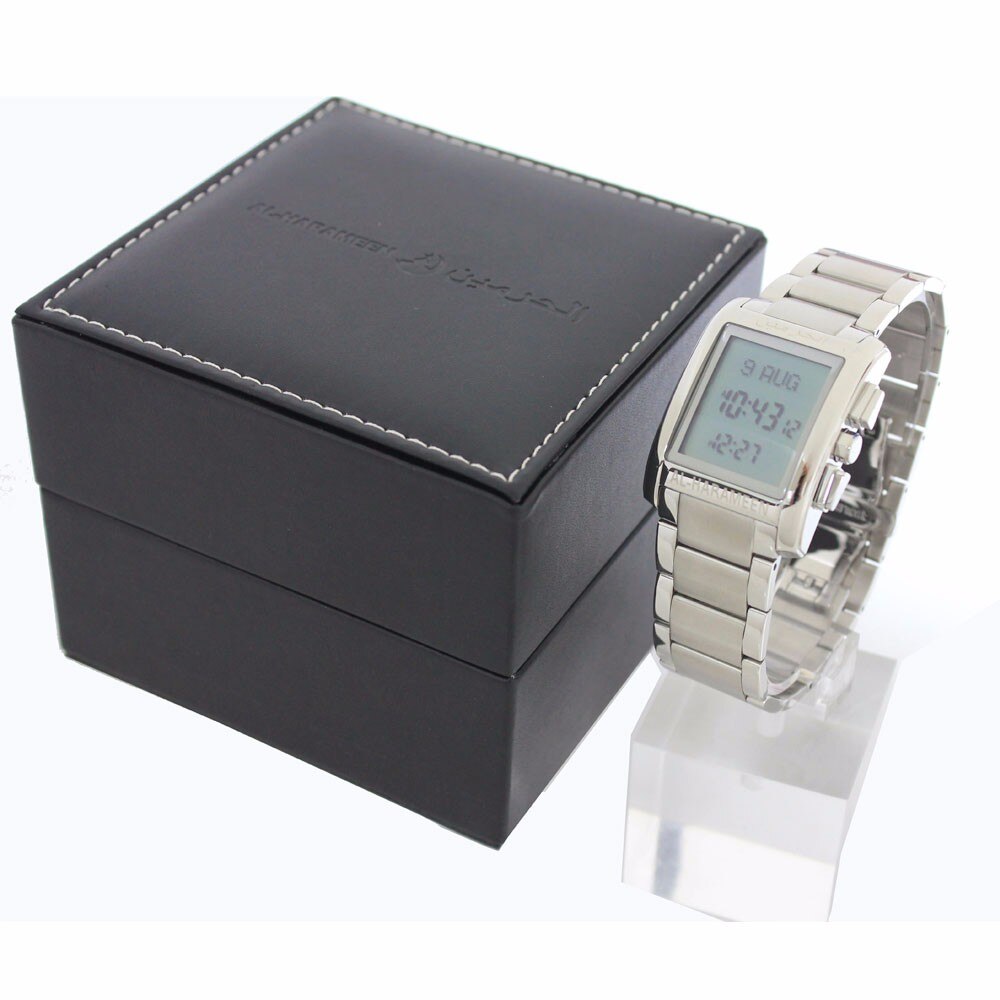 Azan Horloge AL Harameen Oorsprong Moslim Gebed Wriste Horloge Hoge Elegante Waterdichte Beste Moslim Producten 1p