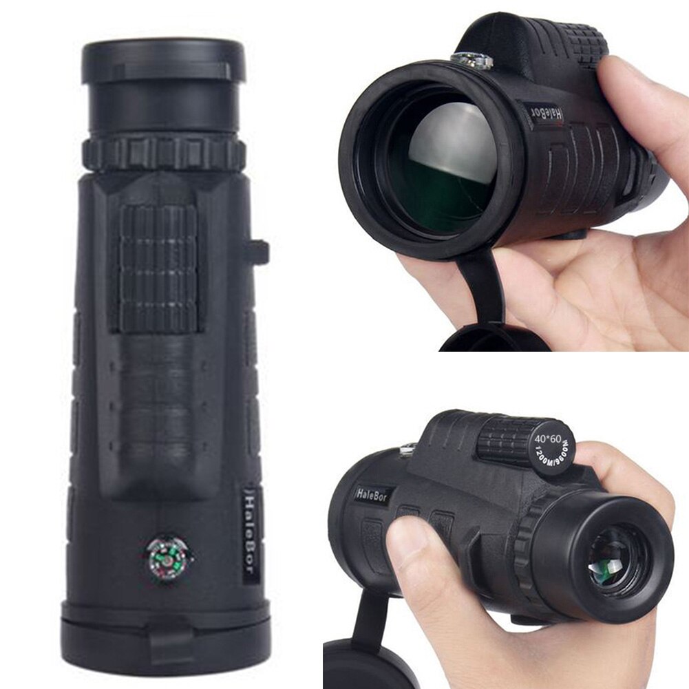 40*60 Zoom Optische Hd Lens Monoculaire Telescoop + Statief + Clip Voor Universal Telefoon