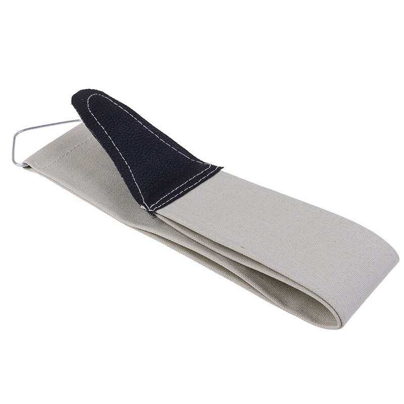 1PC Canvas Leather Shave Razor Sharpening Strop For Barber Open Straight Razor Sharpening Shave Razor Sharpening Strap Tool