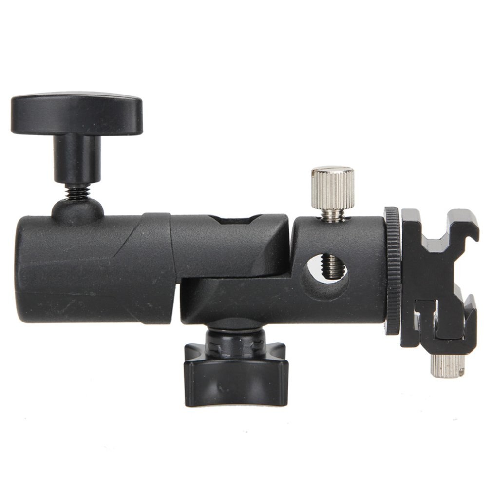 E bilden Universal- Metall-Halterung Stehen Heißer Schuh Speedlite Regenschirm Halfter Regenschirm montieren Adapter für Foto Studio ACEHE
