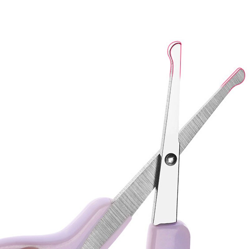 Baby Special Nail Scissors Mini Manicure Cutter Kids Nail Care Clipper Portable Infant Healthcare Kits Nail Trimmer Scissor Tool