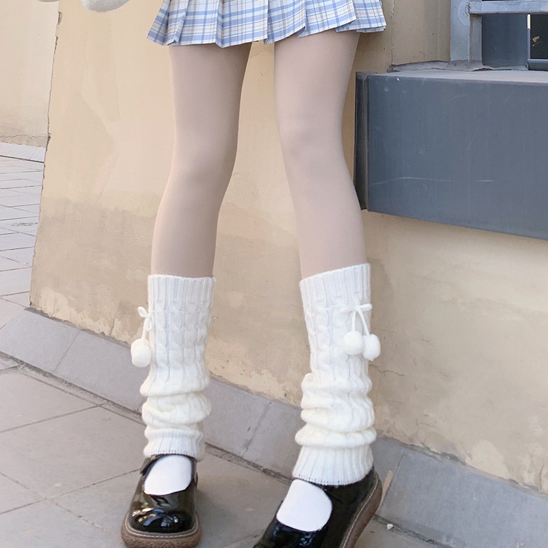 Calentadores de piernas Y2K e-girl para mujer, medias góticas a rayas, bonitas hasta la rodilla, elásticas, Hipster, cálidas, de punto, a la