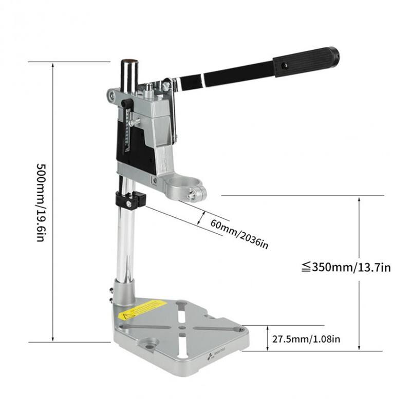 Single Hole Hand Drill Bracket Electric Grinder Bracket Multifunctional Household Woodwork Fixed Rack Universal Electric Drill C