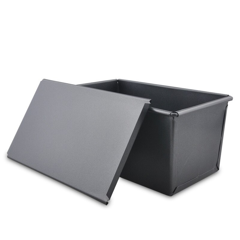 Non-Stick Bread Loaf Baking Pan Tray Mold Household Brownie Toast Pastry Mould With Lid Kitchen Metal Bakeware Tools