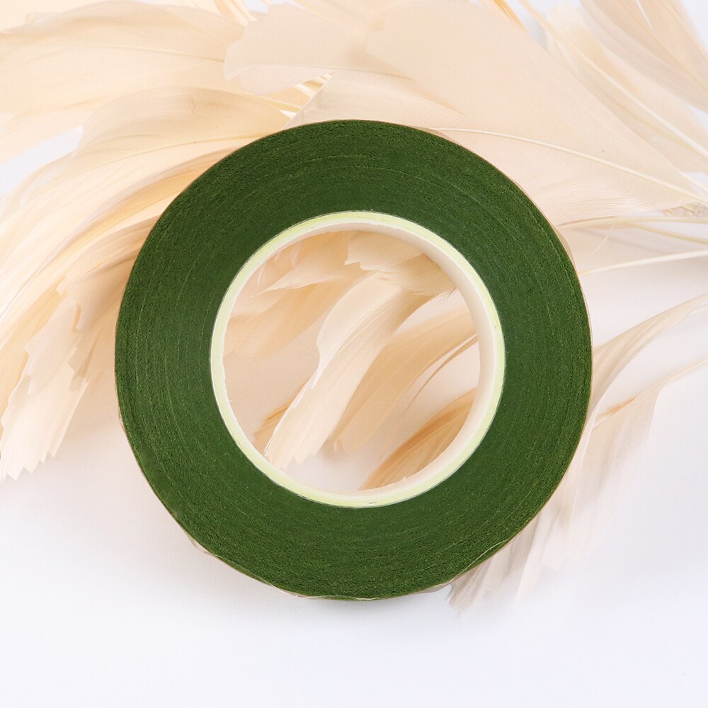 Hele rol effen satijnen lint, satijnen linten, zelfklevend, boeket, bloemen, stengeltape, feest, bruiloft, decoratie, knutselen: 11