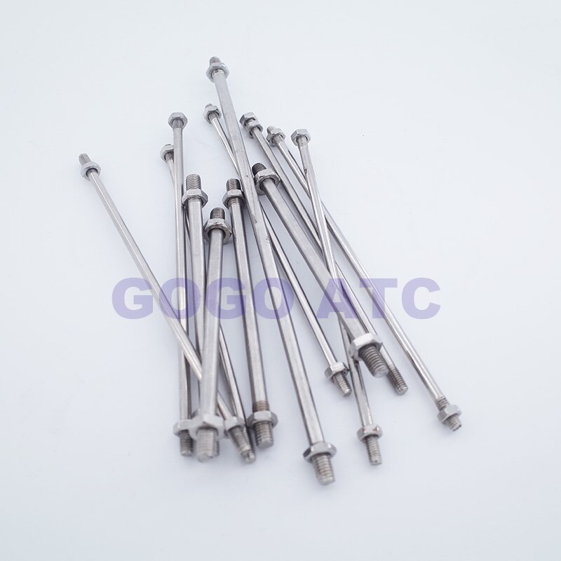 schweben ventil pleuel Schraube stange 110mm 160mm 190mm edelstahl stange schweben ventil passend zu M6 gewinde