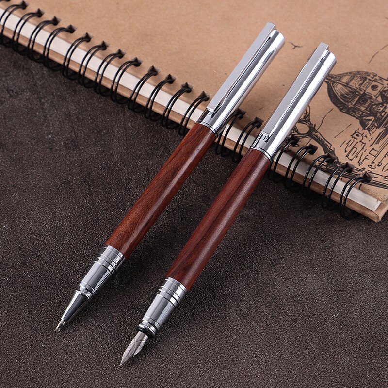Nice Smell Rosewood Brand Ink Fountain Pen Writing Signature Pen Buy 2 Pens Send