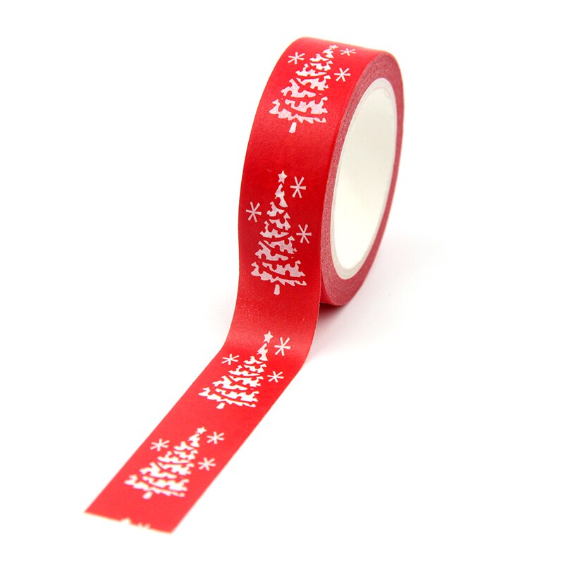 Ruban adhésif Washi pour masquage de joyeux noël, décoration pour étiquette Scrapbooking, Diy bricolage: B309
