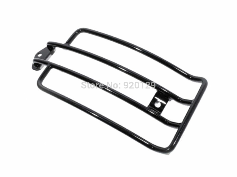 Porte-bagage pour Moto Harley Sportsters | Noir, siège arrière Solo, porte-bagages étagère XL 1200 Iron 48 883 1985-2003