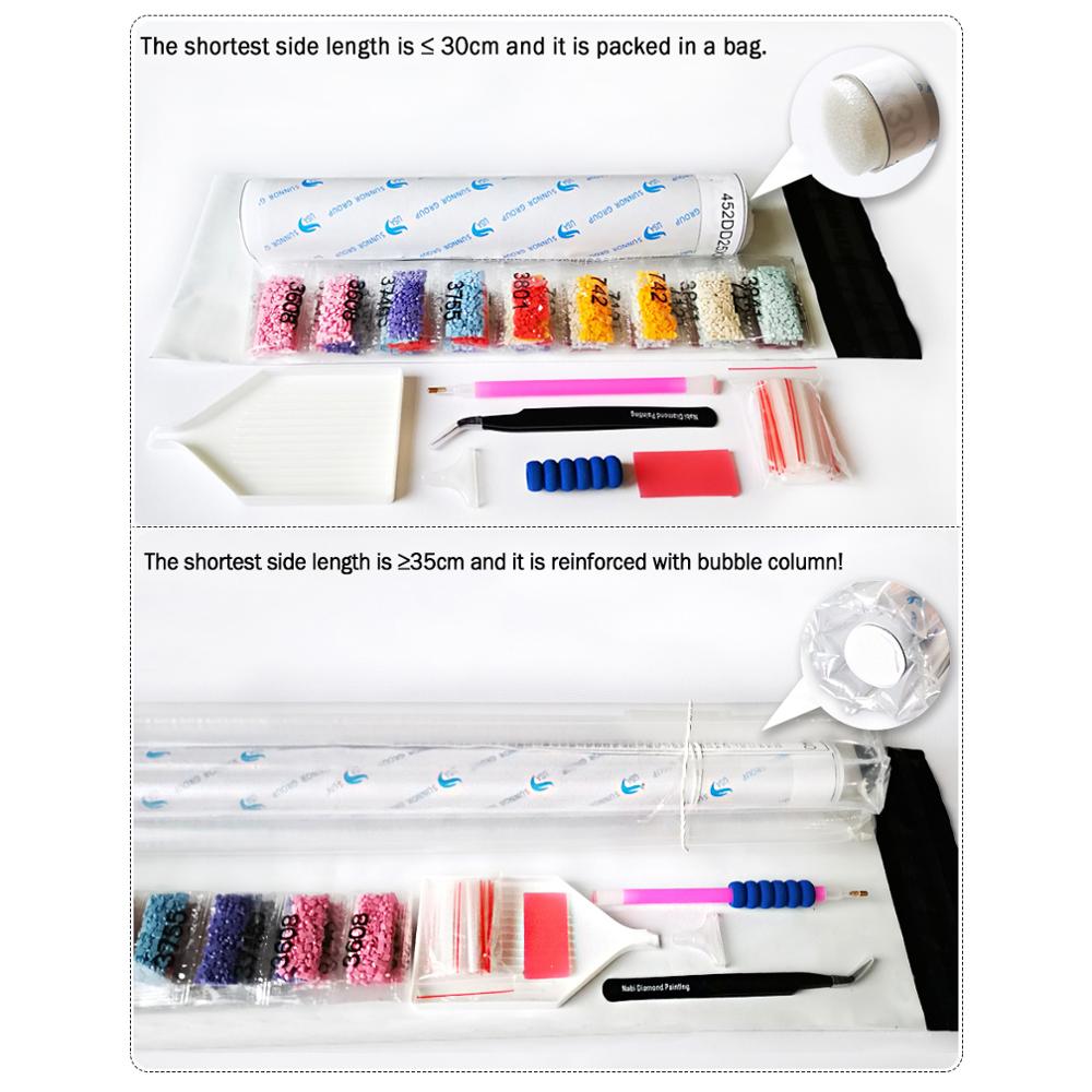 DIY square Diamond Painting scenery city Cross Stitch Kits Diamond crystal Diamond Embroidery AJAX Patterns Rhinestones