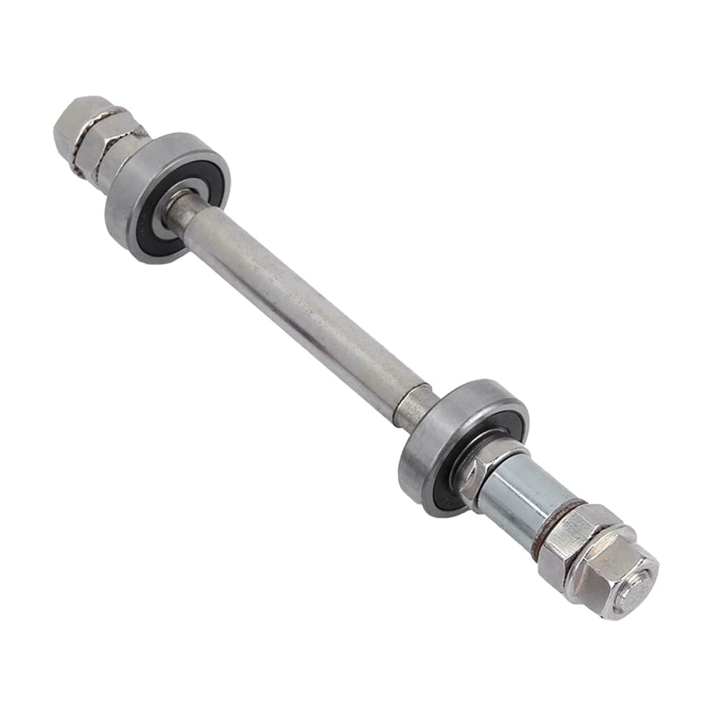 Mountain Bicycle Solid Metal Axle Road Bike Wheel 6000 Bearing Hubs Bike Parts Front Wheel: 18x2.6cm