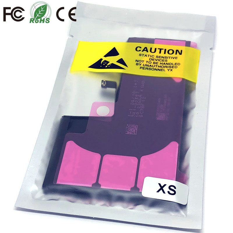 paquete de baterías para teléfono móvil oem de alta capacidad 0 cycle seal para apple iphone 4 4S 5 5S 5C SE 6 6S 7 8 Plus X XR XS Max batería: iPhone XS