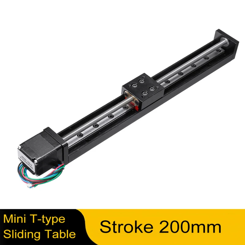 Mesa deslizante cnc tipo t, guia de transporte de palco linear, kit de acionamento de motor de passo, mini mesa deslizante, mesa de eixo xyz: Prateado / 650 milímetros