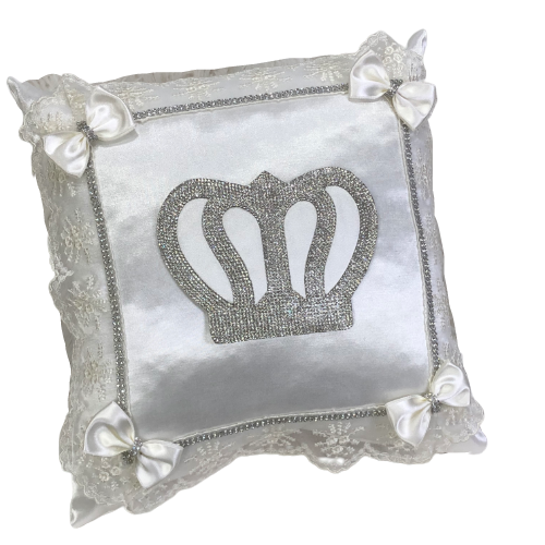 Modern Custom Pillow Luxury Custom Portable Newborn Baby Gold Cushion Jewelry Cushionhigh Qual: Beige