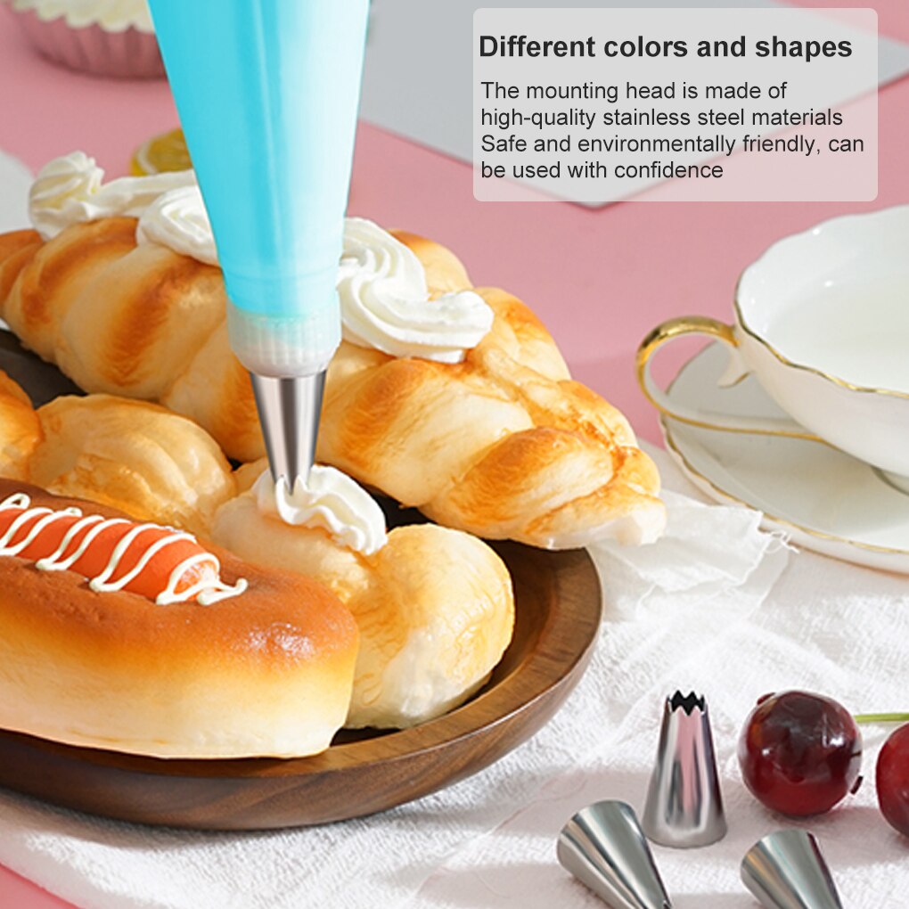 20Pcs Herbruikbare Cake Bakken Set Draagbare Bakken Gebak Accessoires Keuken Koken Schraper Gereedschap