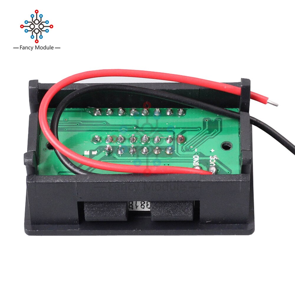 6V/12V/36V/48V Red LED Lead-Acid Battery Indicator Battery Capacity Acid Tester Voltmeter Charge Level Indicator For Arduino