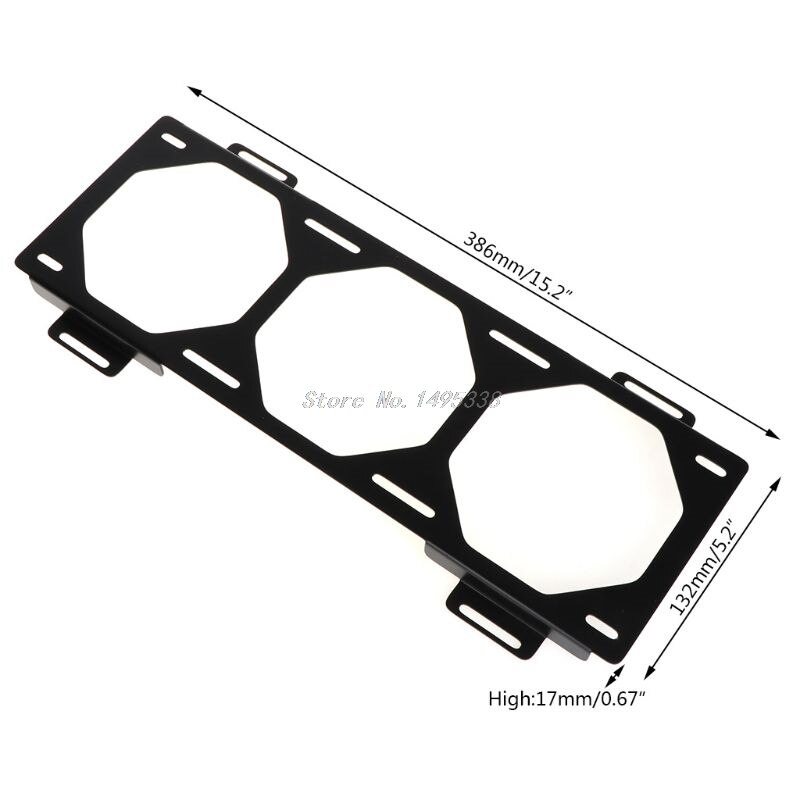 Fan Beugel 240 Radiator Montage Beugel Water Koeler Voor 12/14Cm Fan Houder Externe Computer Case Heatsink Gadget accessoires: 7