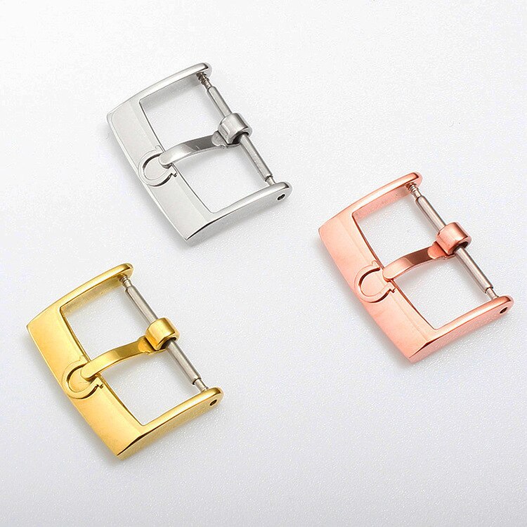 14 16 18 20Mm Horloge Accessoires Gesp Geschikt Voor Omega Horloge Seamaster Speedmaster De Ville Band Stalen Horloge Pin gesp