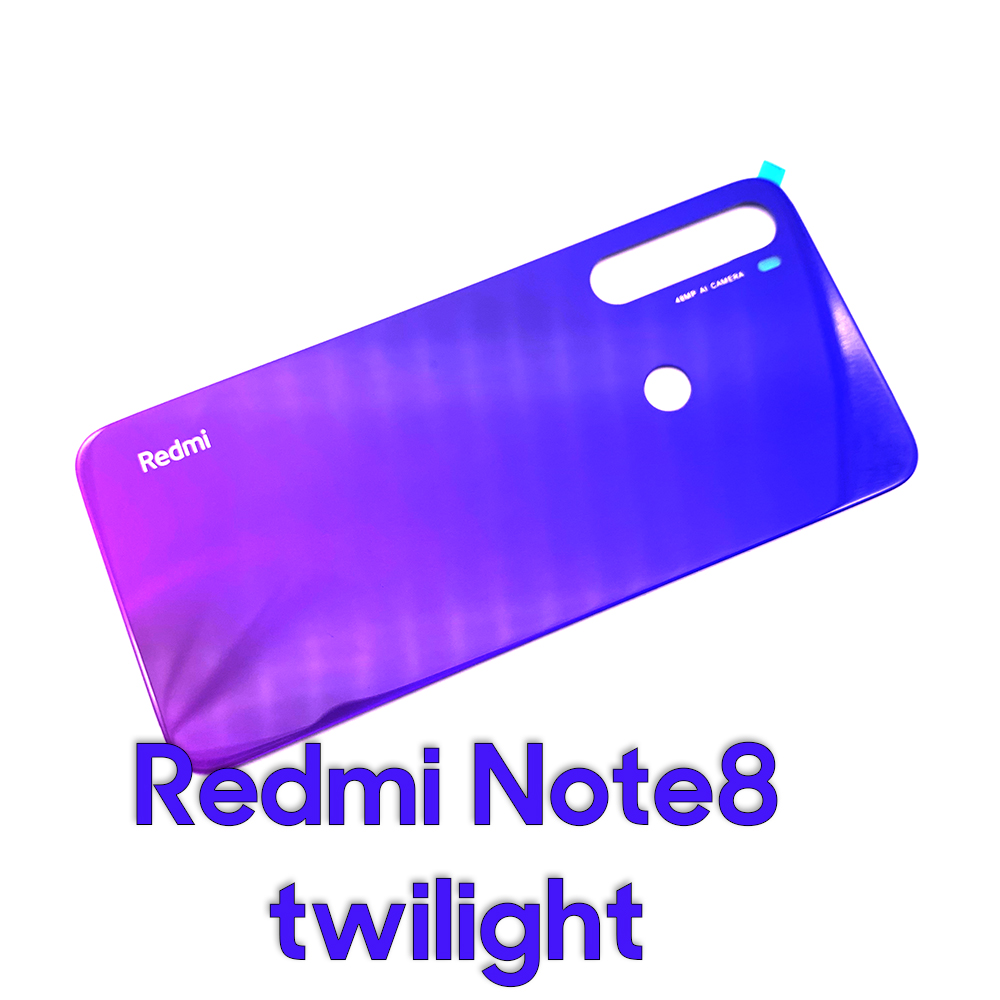 Para Redmi Note 8 Pro Note 7 proOriginal batería puerta cubierta trasera carcasa para Redmi Note8 Note7: Redmi Note8 Twilight