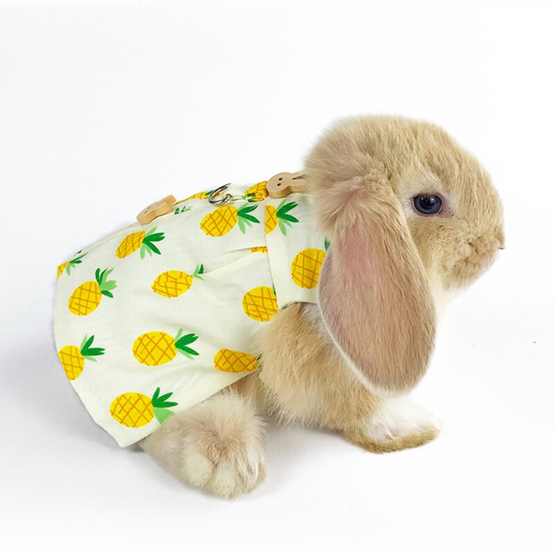 Haustier Weste Zubehör draussen Leine Kaninchen Kleidung nutzbar machen Gurt Leine Für Kaninchen