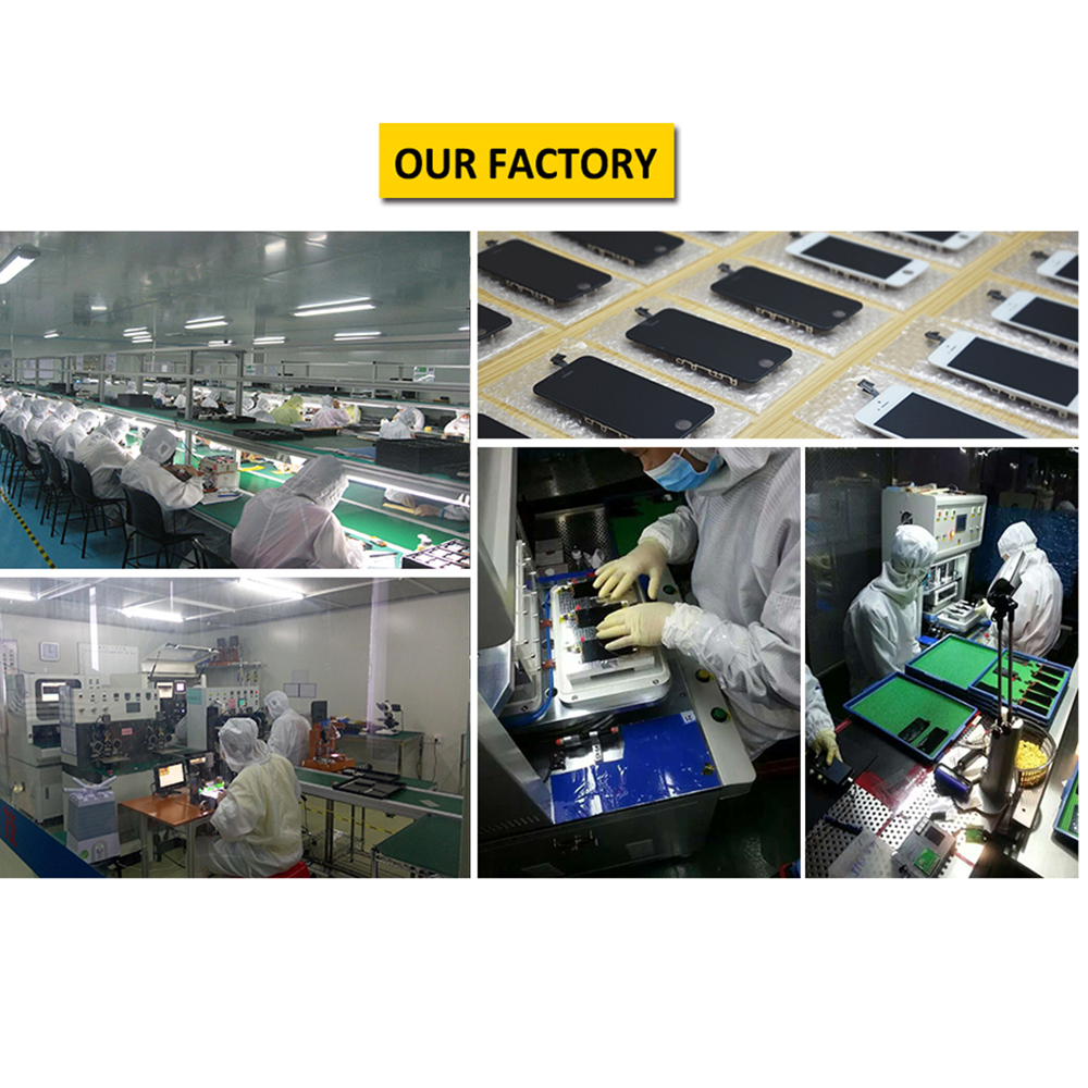 Pantalla LCD para iPhone 5, 5S, 5C, SE , montaje de digitalizador táctil, cristal frontal, color blanco y negro, AAA