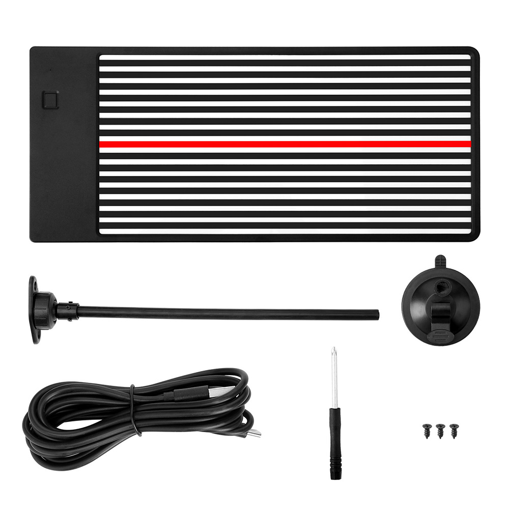 Tablero de cables de línea de luz LED, soporte de eliminación de abolladuras sin pintura para coche, herramientas de tablero de reflexión USB de batería para reparación de asistencia de depresión de coche