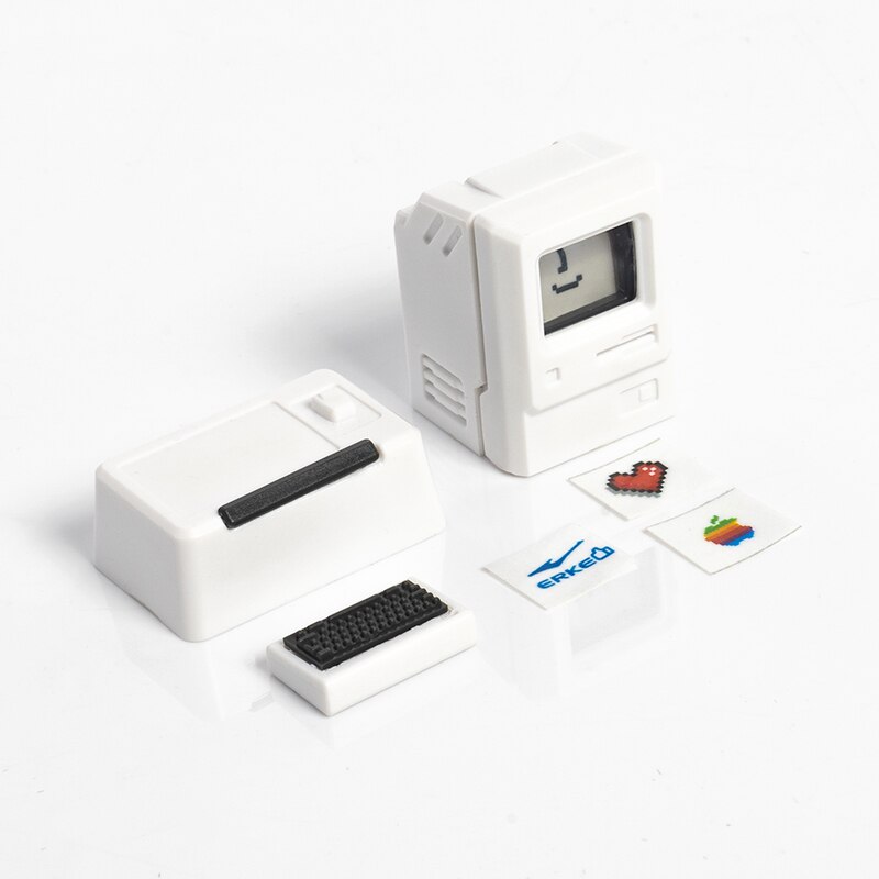 IDOBAO Retro Computer Personality Translucent Keycap for MX Switch Mechanical Keyboard