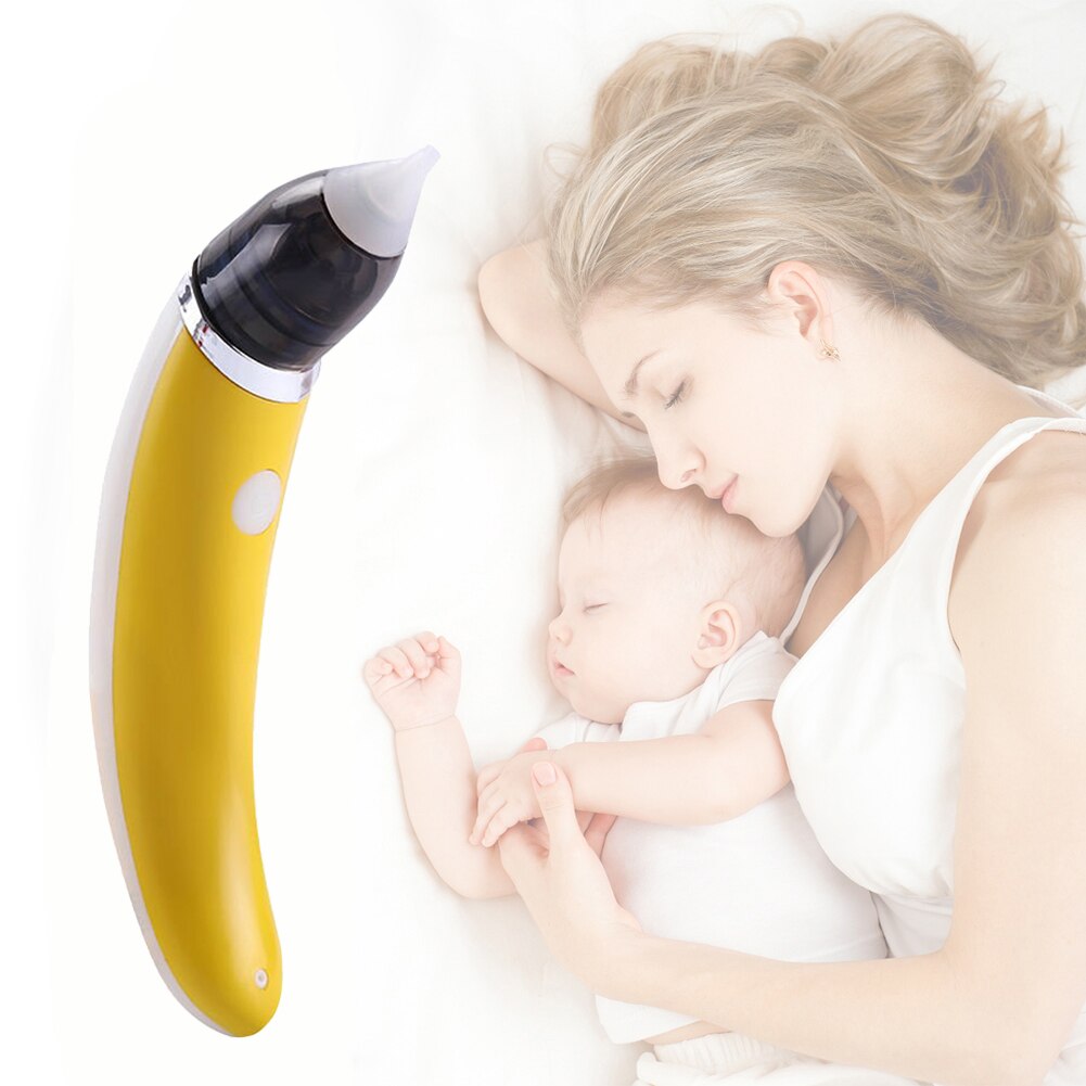 Veilig Hygiënische Neus Snot Schoner Silicone Baby Neuszuiger Elektrische Veiligheid Neus Stofzuiger Zuig Sucker