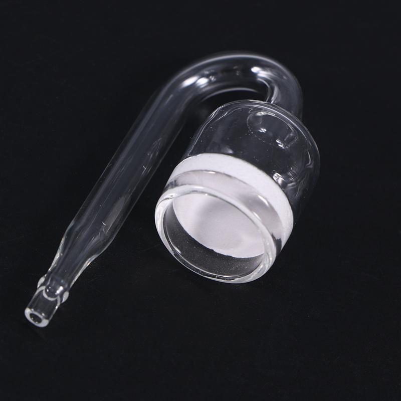 Aquarium  co2 diffuser controleer glazen buis met zuignap praktische u-vorm aansluiten voeding  co2 regelaar voor aquarium vistank