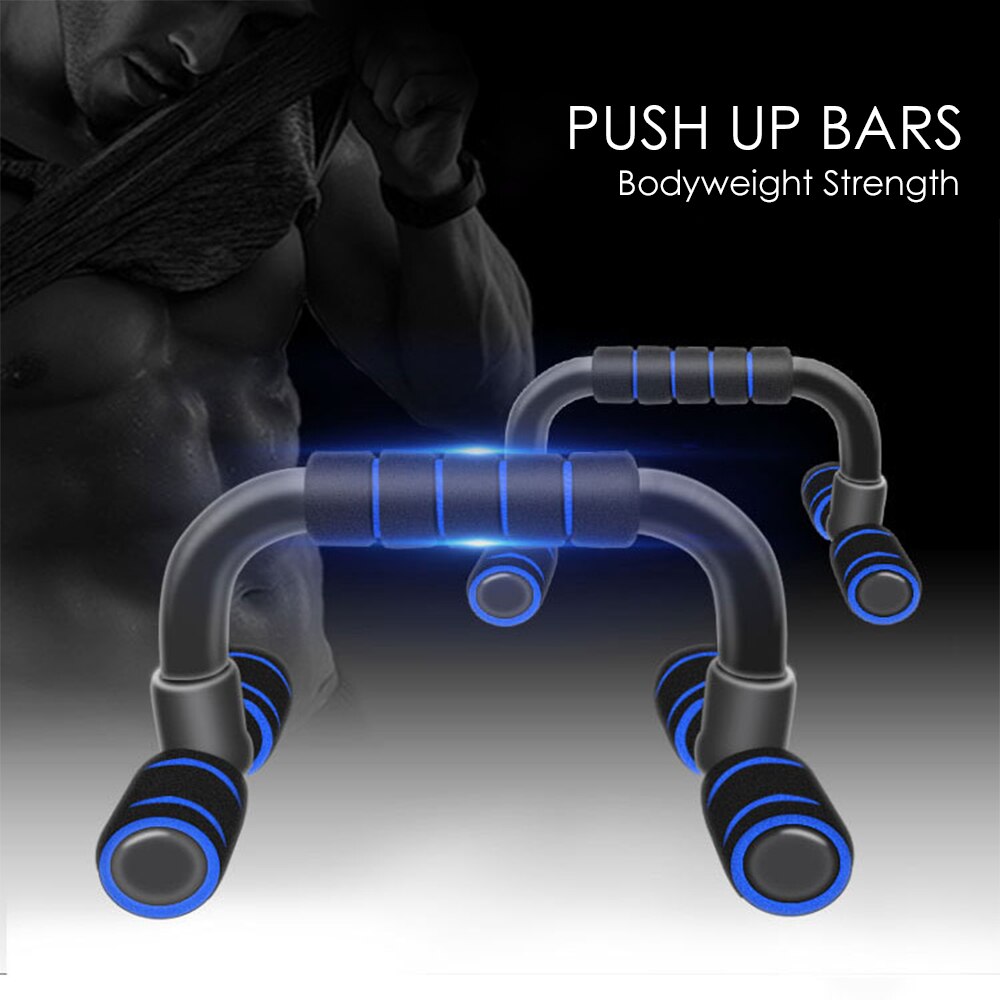 Push Up Stands equipo de entrenamiento de fuerza de entrenamiento Pushup Bar Handstand mango con agarre de espuma equipo de Fitness para gimnasio en casa