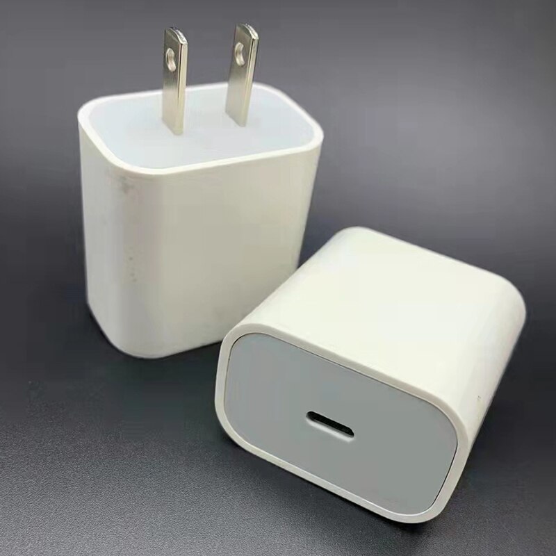 20w fast charger adapters for apple iphone 13 pro 12, 11 xs mini, android, eu power adapter, us plug, type c port cable: 2m / Only 1 us plug