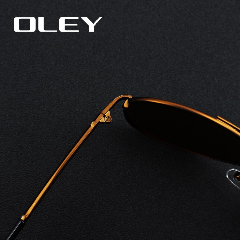 OLEY Luxus sonnenbrille männer polarisierte Klassische pilot sonnenbrille angeln Zubehör schutzbrillen gafas de sol zonnebril mannen