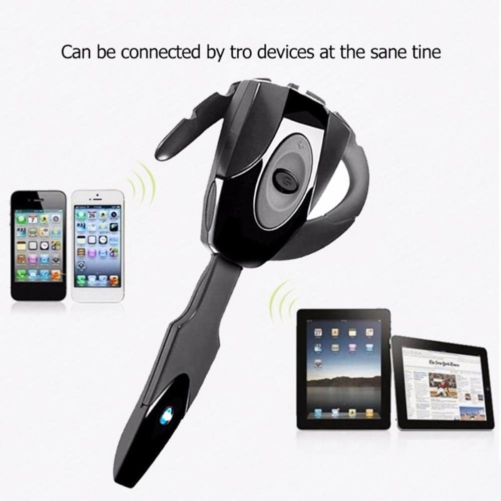 Auriculares Bluetooth 5,0 para PS3, cascos inalámbricos con manos libres, gancho único para la oreja, botón de Gel de sílice, con micrófono