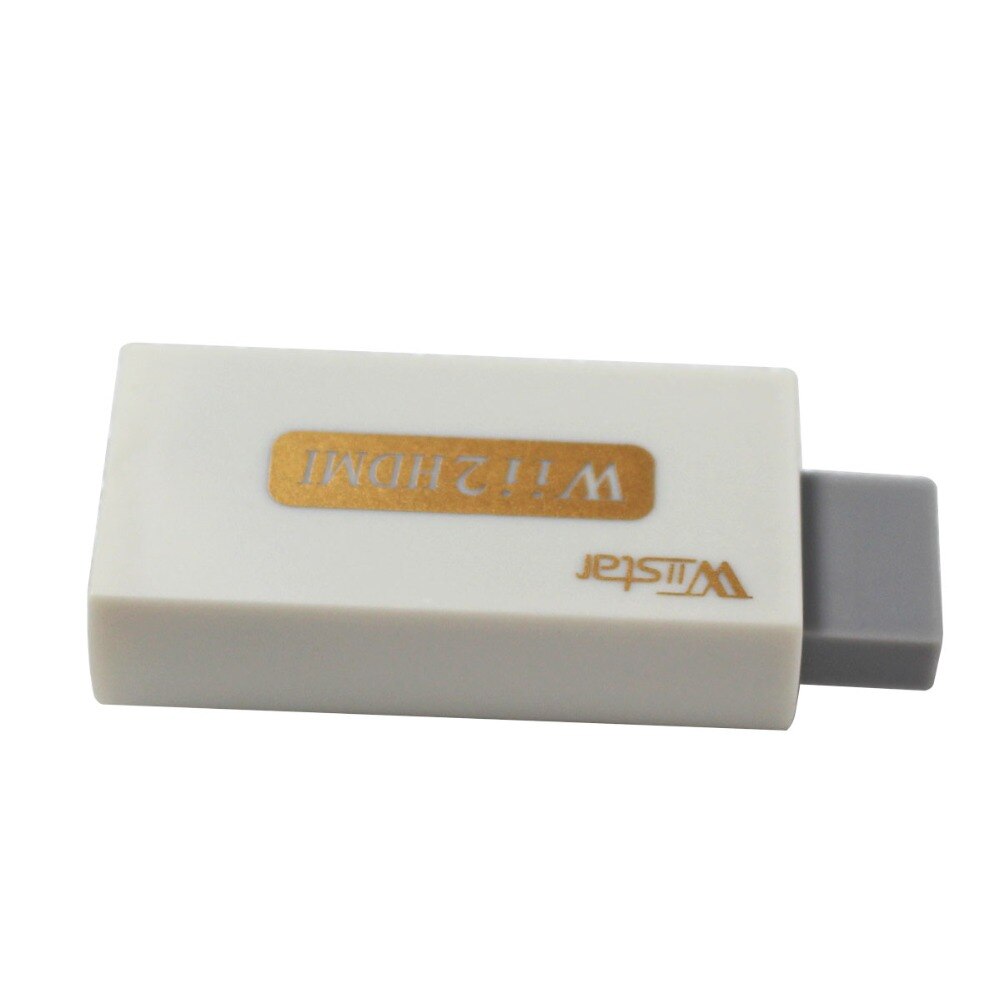 Wiistar – convertisseur pour Wii vers HDMI, blanc, 1080P, sortie Audio-vidéo 3.5mm, offre spéciale
