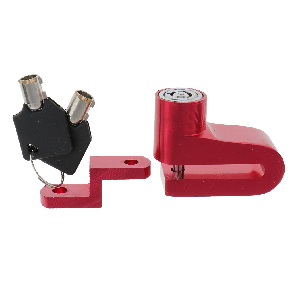 Anti-theft Brake Disc Lock Alarm Security Padlock For Motorcycle Bike
