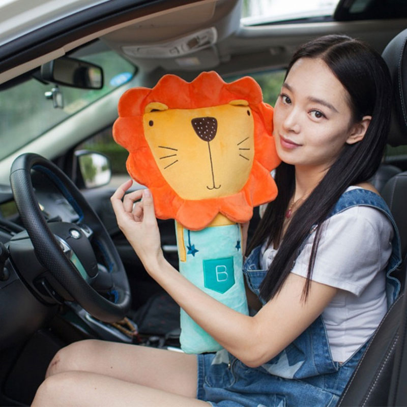 Kind Auto Sitz Kopfstütze Schlaf Unterstützung Kinder Nickerchen Schulter Gürtel Pad Hals Abdeckung Für Kinder Auto Sitz Gürtel Halten kissen