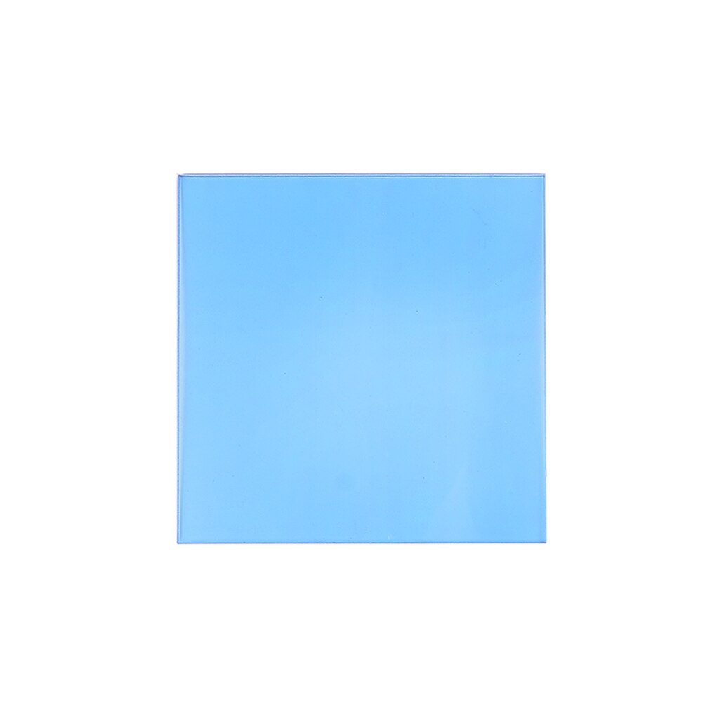 Plexiglass Board Colored Acrylic Sheet 8*8cm DIY Toy Accessories Model Making L4MB: Blue