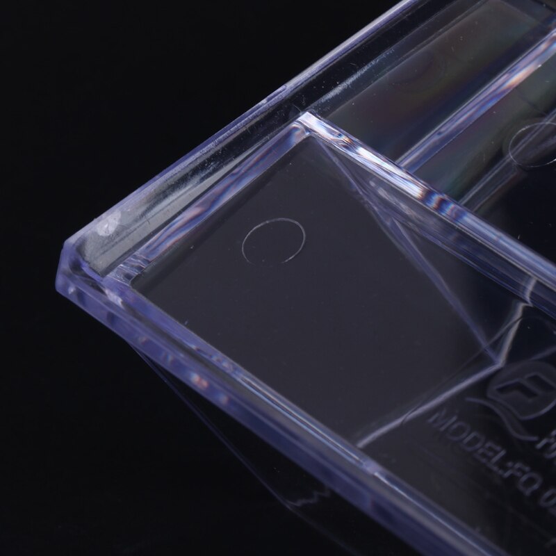3-Tier Clear Acrylic Plastic Office Desktop Business Card Holder Storage Box Stationery storage supplies